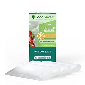 FoodSaver 19-Pack 1-qt Pre-Cut Vacuum Seal Bags