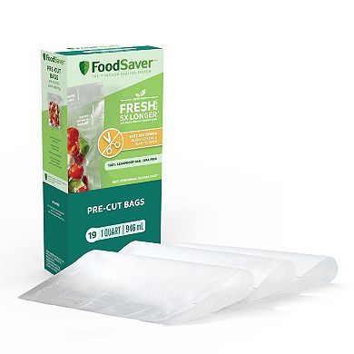 FoodSaver 19-Pack 1-qt. Pre-Cut Vacuum Seal Bags