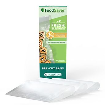 FoodSaver 12-Pack 1-gal. Pre-Cut Vacuum Seal Bags