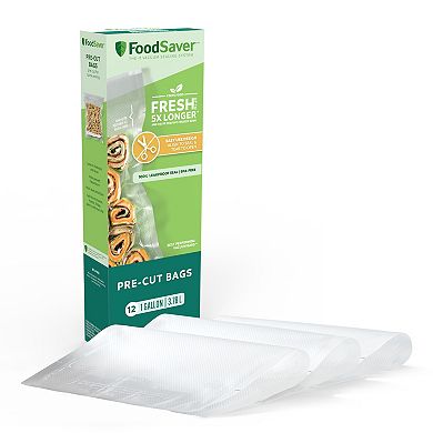 FoodSaver 12-Pack 1-gal. Pre-Cut Vacuum Seal Bags