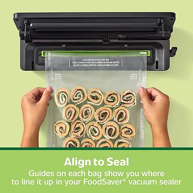 FoodSaver 12-Pack 1-gal. Pre-Cut Vacuum Seal Bags