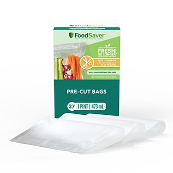 FoodSaver 27-Pack 1-pt. Pre-Cut Vacuum Seal Bags