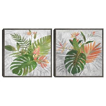 Masterpiece 2 pc Tropic Rhythms I & II Wall Art Set