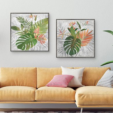 Masterpiece 2-Piece Tropic Rhythms I & II Wall Art Set