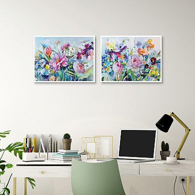 Masterpiece 2-Piece High Summer Garden I & II Wall Art Set