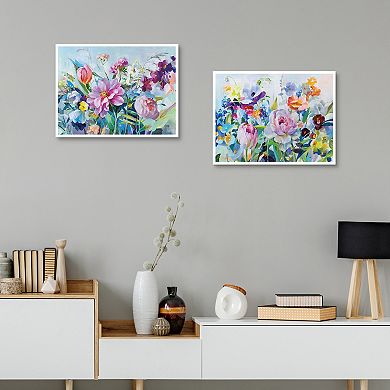 Masterpiece 2-Piece High Summer Garden I & II Wall Art Set