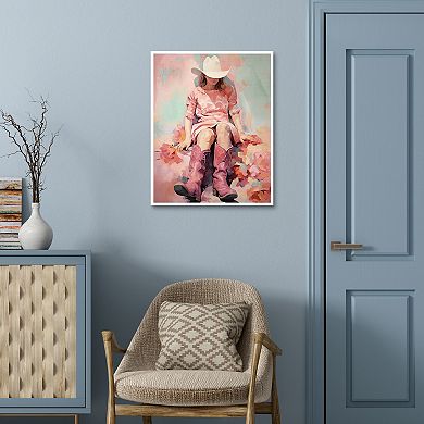 Masterpiece Born to be a Cowgirl Wall Art