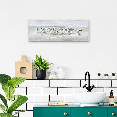 Masterpiece Seagull Beach Gathering Wall Art