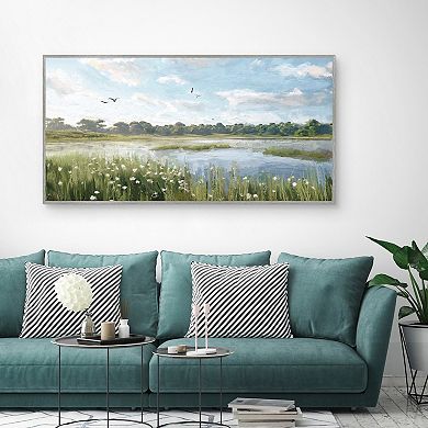 Masterpiece Marshland Morning Wall Art