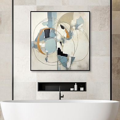 Masterpiece Blue Rhythms I Wall Art