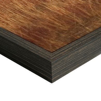 Masterpiece Grazing at Sunset Framed Canvas Wall Art