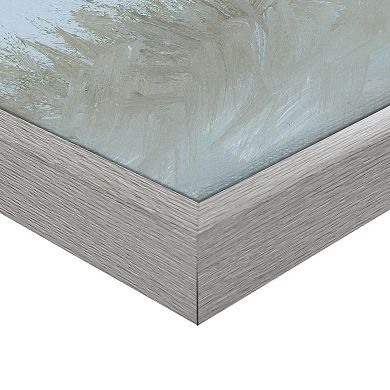 Masterpiece Misty Morning Dunes Framed Canvas Wall Art