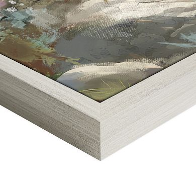 Masterpiece Forest Stream Framed Canvas Wall Art