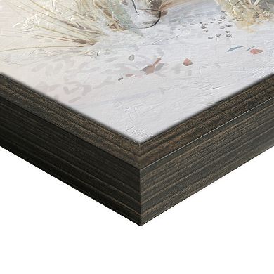 Masterpiece The Boardwalk Framed Canvas Wall Art