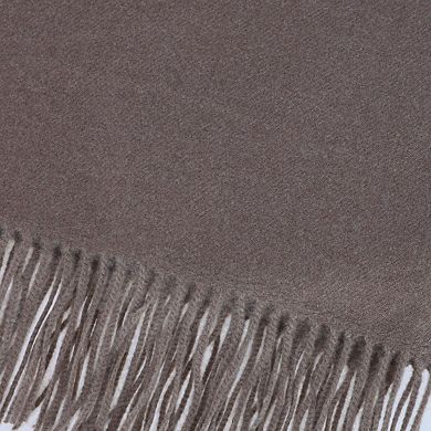 CTM Women's Heavyweight Solid Color Pashmina Scarf Shawl