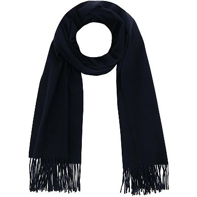 CTM Women's Heavyweight Solid Color Pashmina Scarf Shawl