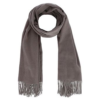 CTM Women's Heavyweight Solid Color Pashmina Scarf Shawl