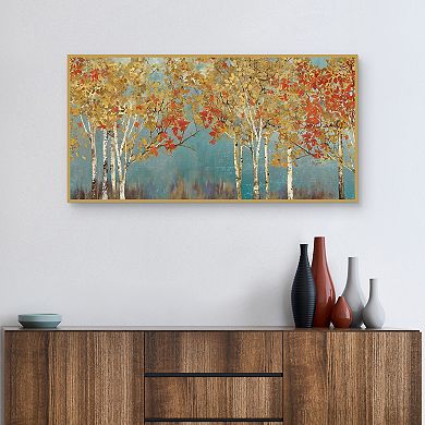 Masterpiece First Moment Framed Canvas Wall Art