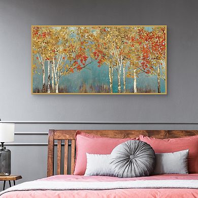 Masterpiece First Moment Framed Canvas Wall Art