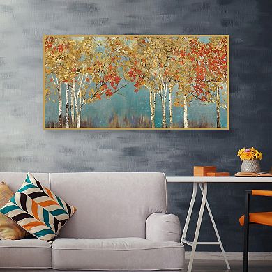 Masterpiece First Moment Framed Canvas Wall Art