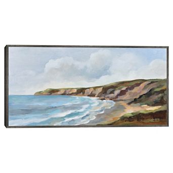 Masterpiece Pacific Coast Framed Canvas Wall Art