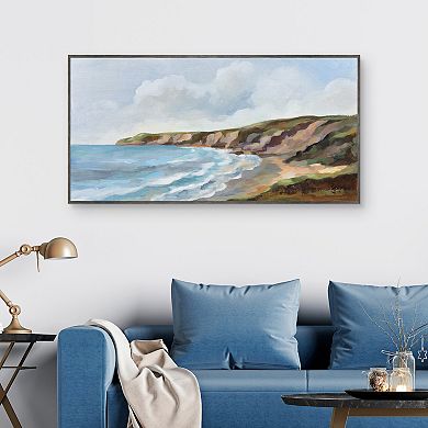 Masterpiece Pacific Coast Framed Canvas Wall Art