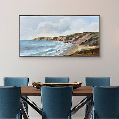 Masterpiece Pacific Coast Framed Canvas Wall Art