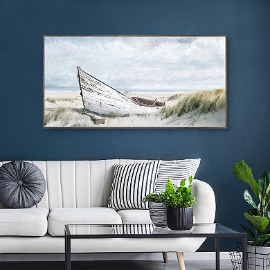 Masterpiece Buried Treasure Framed Canvas Wall Art