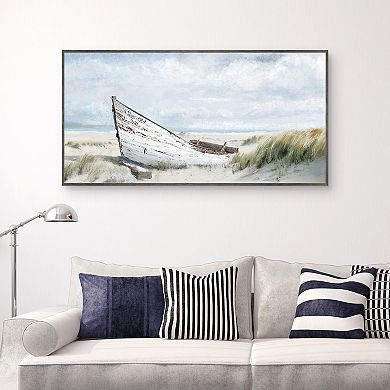 Masterpiece Buried Treasure Framed Canvas Wall Art