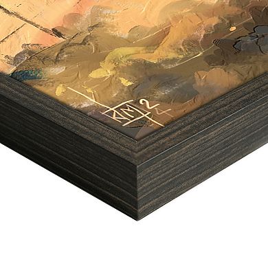 Masterpiece Our Barn in Autumn Framed Canvas Wall Art