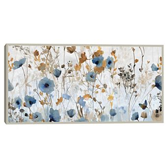 Masterpiece Remnants of Summer Framed Canvas Wall Art