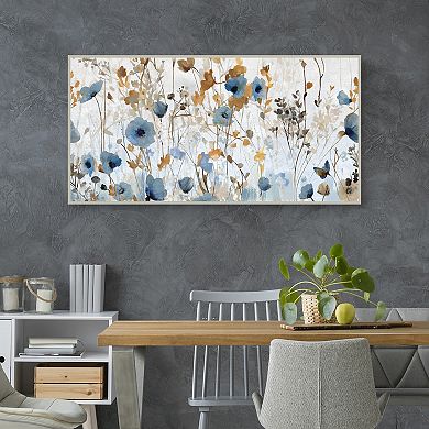 Masterpiece Remnants of Summer Framed Canvas Wall Art