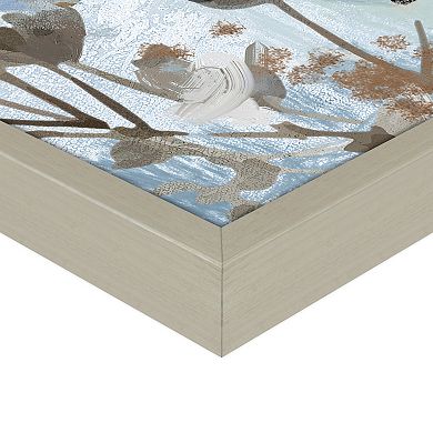 Masterpiece Remnants of Summer Framed Canvas Wall Art