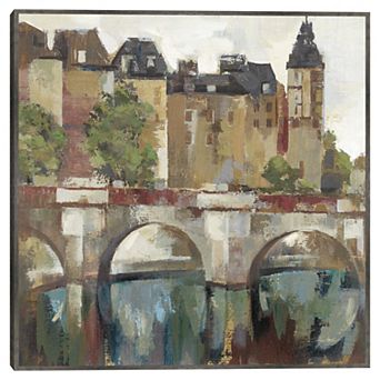 Masterpiece Paris Late Summer II Soft Framed Canvas Wall Art