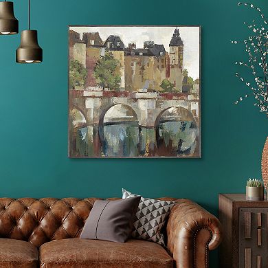 Masterpiece Paris Late Summer II Soft Framed Canvas Wall Art