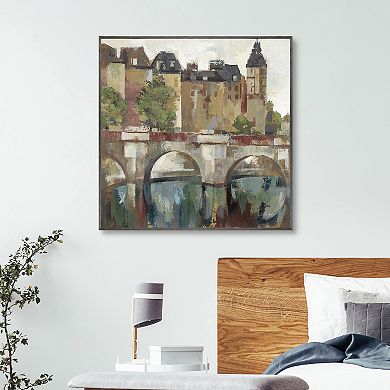 Masterpiece Paris Late Summer II Soft Framed Canvas Wall Art