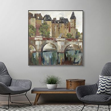 Masterpiece Paris Late Summer II Soft Framed Canvas Wall Art