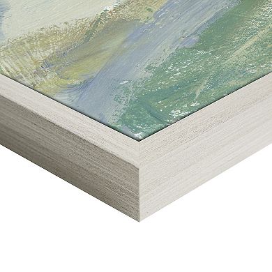 Masterpiece Misty Landscape Framed Canvas Wall Art