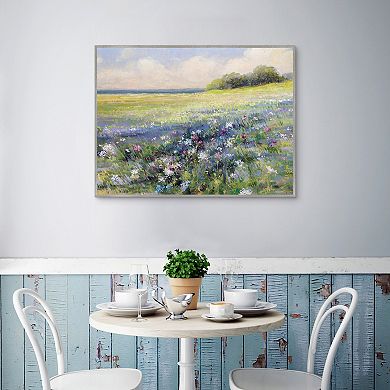 Masterpiece By The Sea Framed Canvas Wall Art