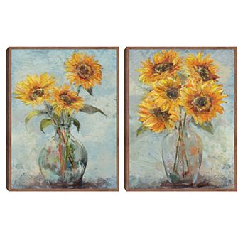 Masterpiece Collected Sunnies I & II Canvas Wall Art Set