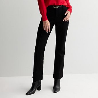 Women's Nine West Pintuck Bootcut Denim Trousers