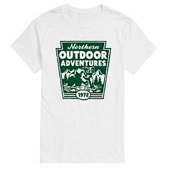 Big & Tall Northern Outdoor Adventures Graphic Tee