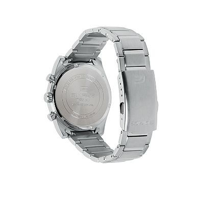 Casio Men's Edifice Motorsports Stainless Steel Silver Chronograph Watch - EFB730D-7AV