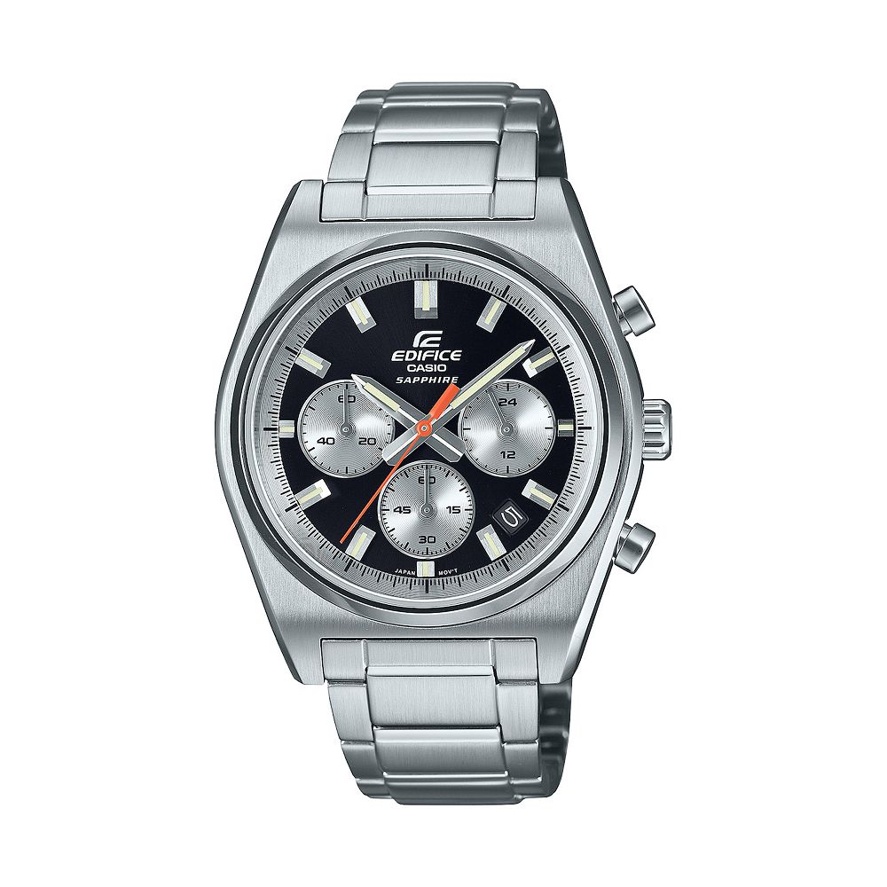 Casio Men's Edifice Motorsports Stainless Steel Silver Chronograph