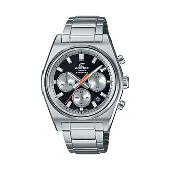 Casio Men's Edifice Motorsports Stainless Steel Silver Chronograph Watch - EFB730D-7AV