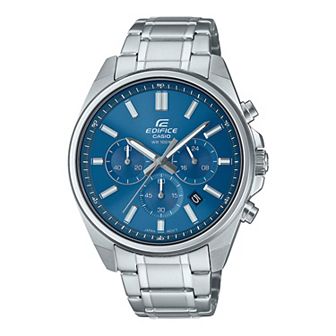 Casio Men's Edifice Stainless Steel Chronograph Watch - EFV-650D-3AVCR