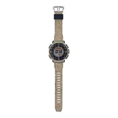 Casio Men's Pro Trek Tough Solar Digital Silicone Strap Watch - PRG-340SC-5CR