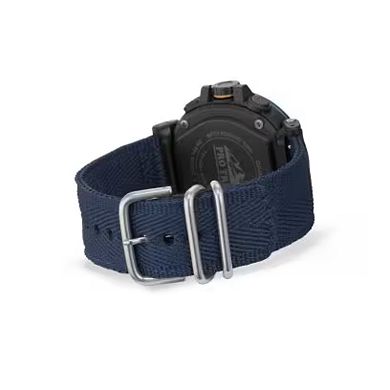 Casio Men's Pro Trek Triple Sensor Solar Nylon Strap Watch - PRG601YB-3