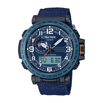 Casio Men's Pro Trek Triple Sensor Solar Nylon Strap Watch - PRG601YB-3