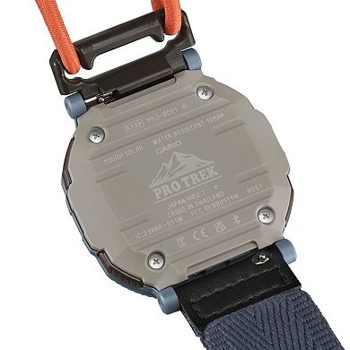 Casio Men's Pro Trek Hiking Digital Blue Cloth Strap Watch - PRJB001B-2